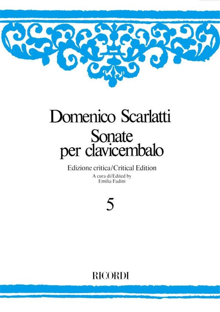 Sonate Per Clavicembalo - Volume 5
